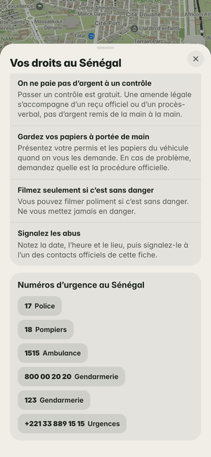 Vos droits au Sénégal : les numéros d’urgence du pays (17, 18…) et comment signaler un abus de la police